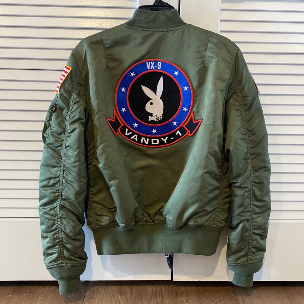 Alpha Industries x Playboy Bomber Jacket